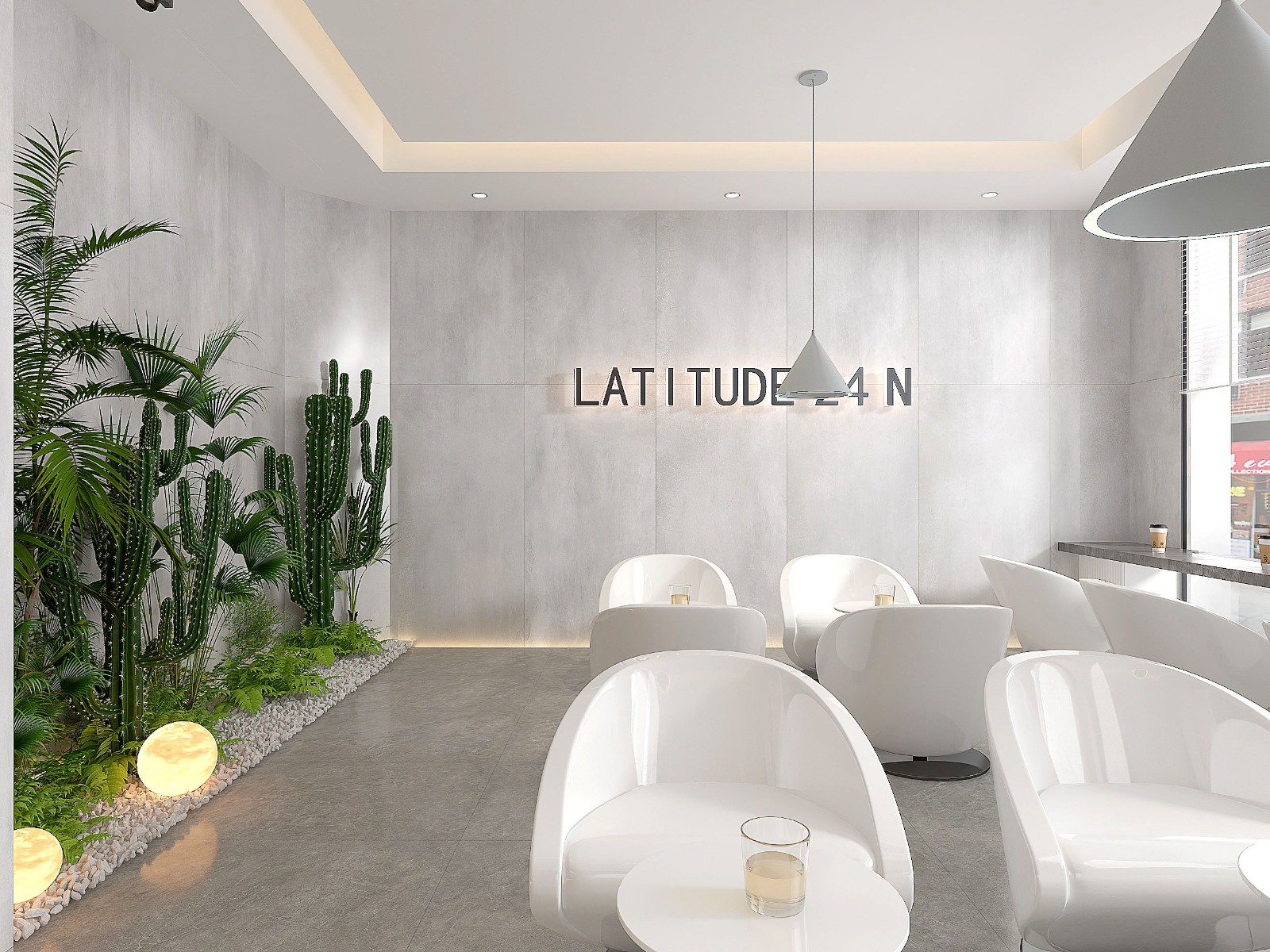 QPK918611墙-奶茶店效果图1