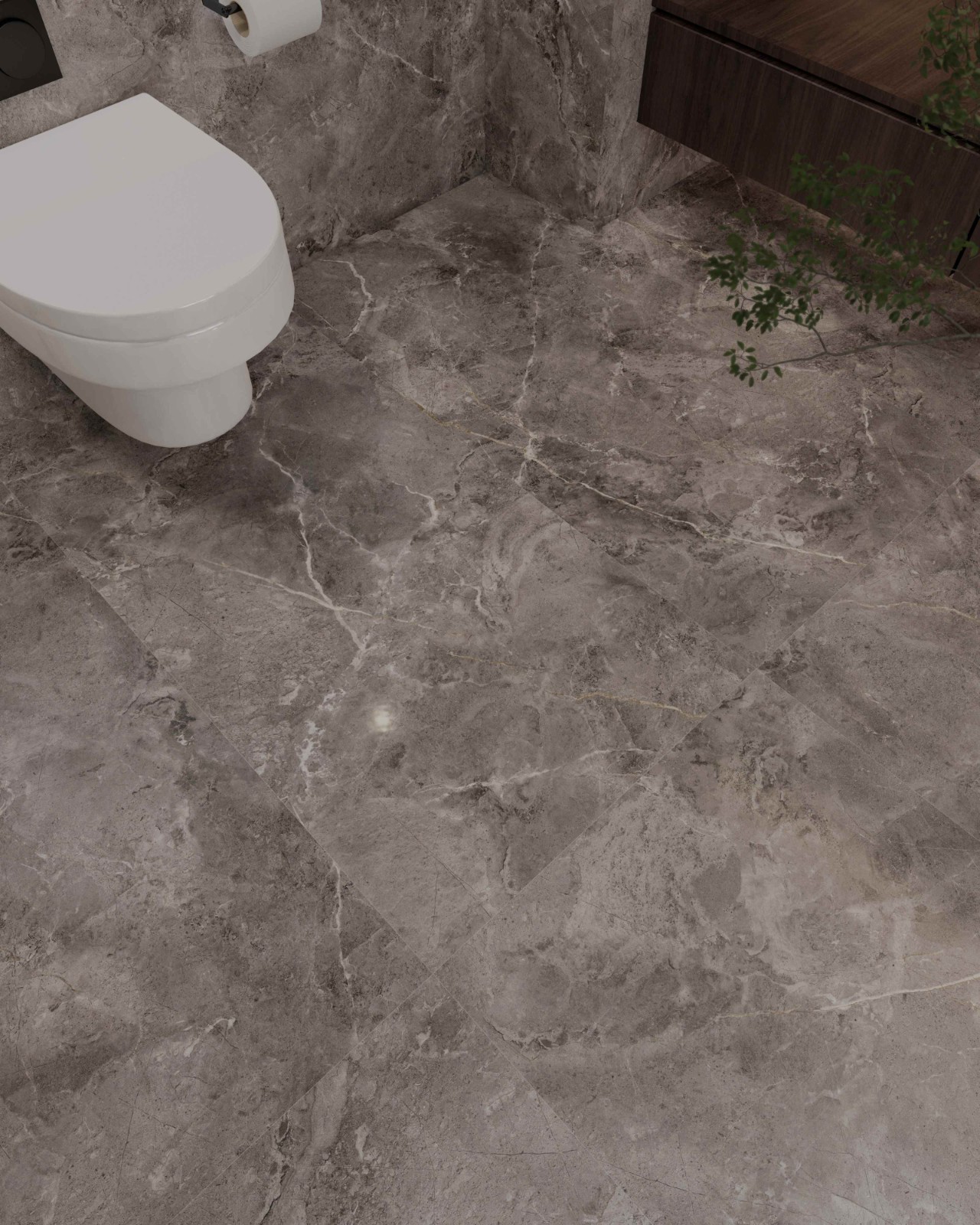 QPX612667-现代意式卫生间特写图