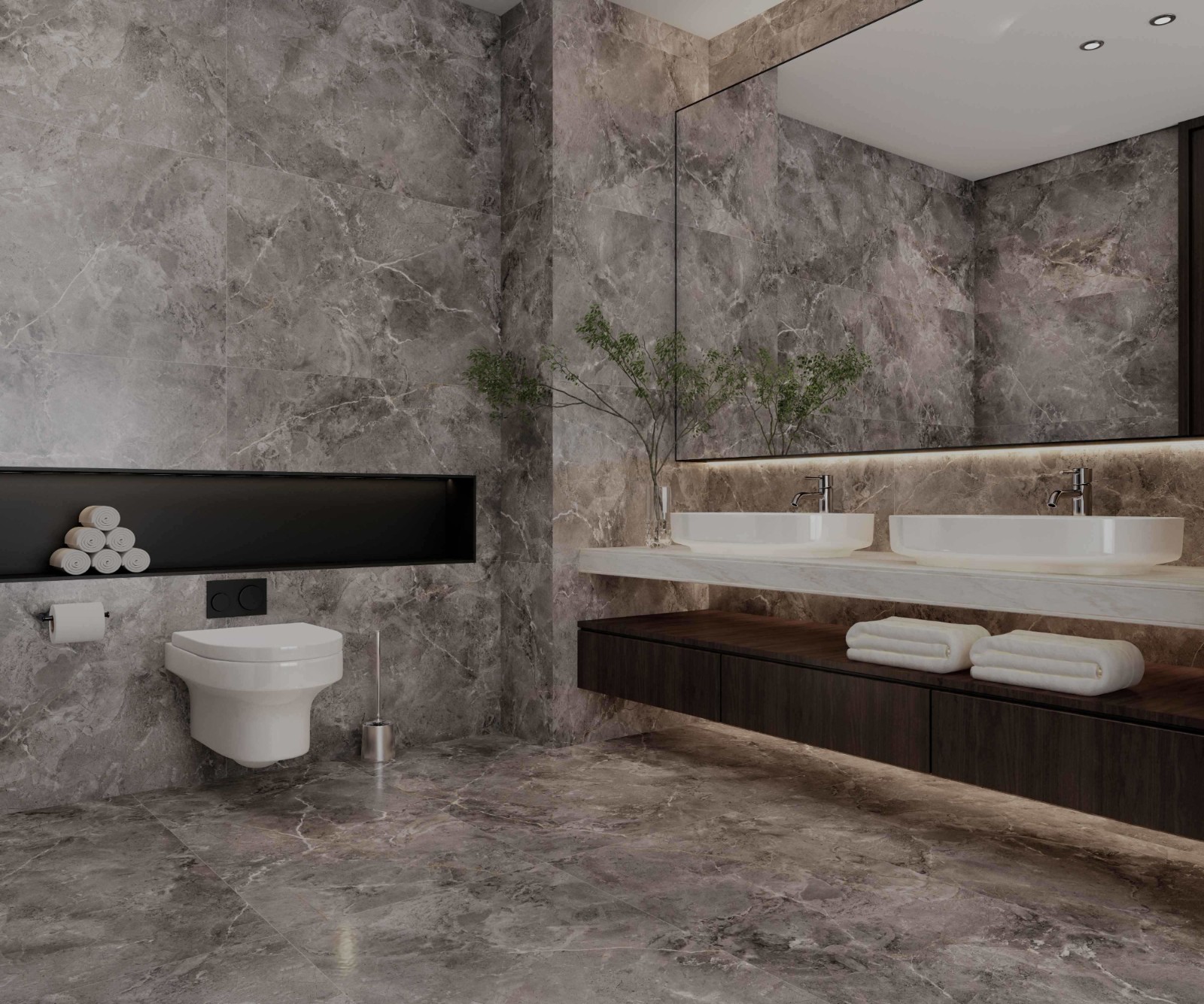 QPX612667-现代意式卫生间静态图2